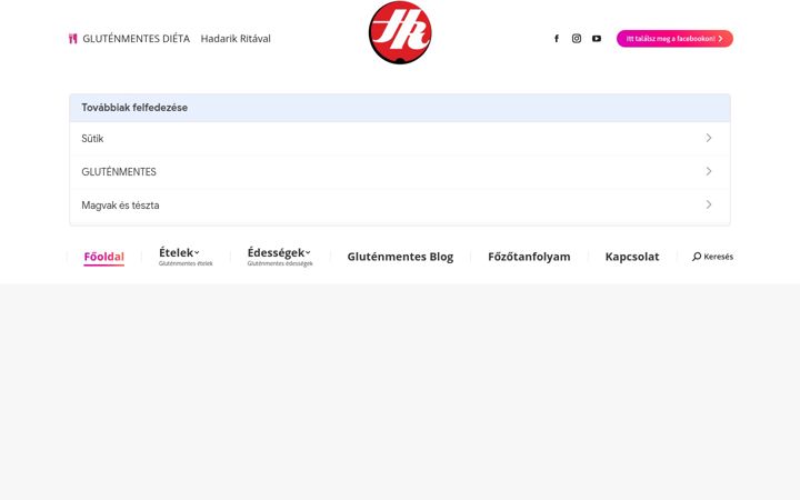 Screenshot of glutenmentesdieta.hu