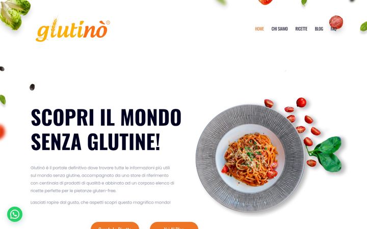 Screenshot of glutino.shop