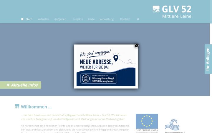 Screenshot of glv52.de
