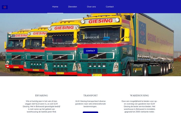 Zrzut ekranu glwgiesing.nl