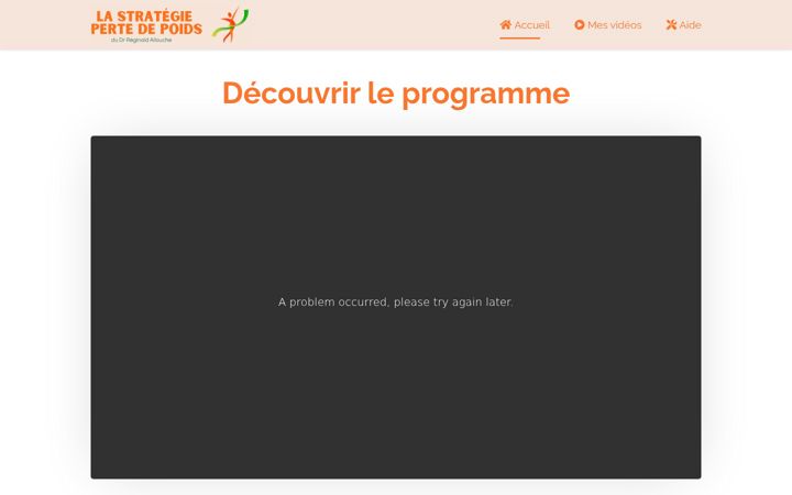 Screenshot of glycemie-perte-de-poids.com
