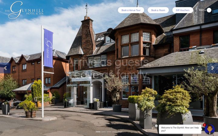 Screenshot of glynhill.com