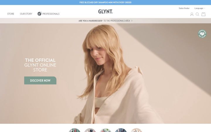 Képernyőkép: glynt.com