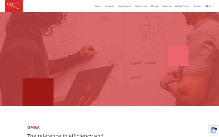 Screenshot of gm-a.be