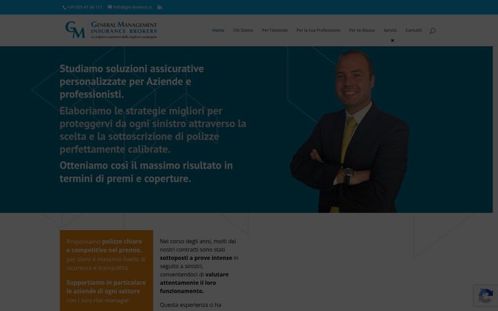Screenshot of gm-brokers.it