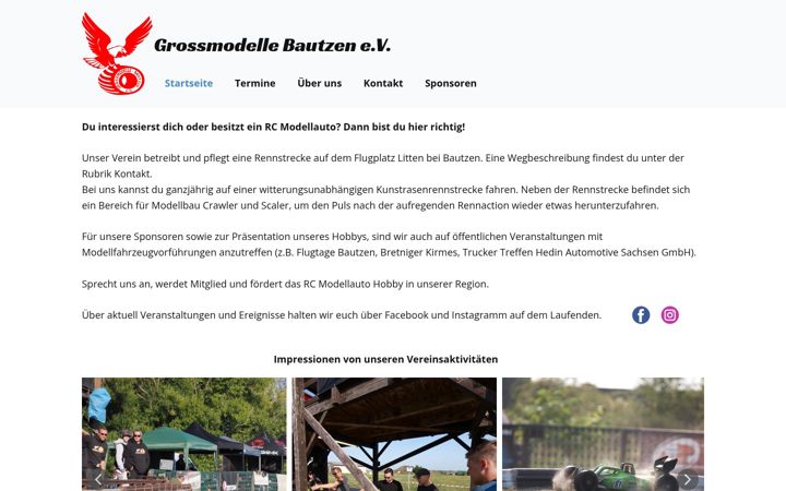 Screenshot of gm-bz.de