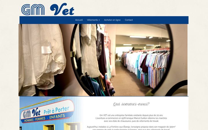Screenshot of gm-vet.com