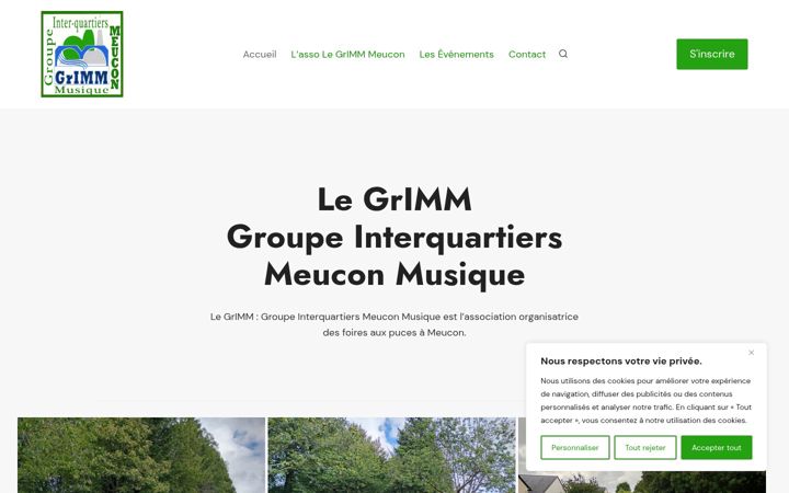 Screenshot of gm56.fr