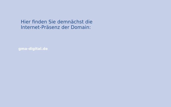 Screenshot of gma-digital.de