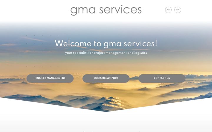 Screenshot of gmaservices.at