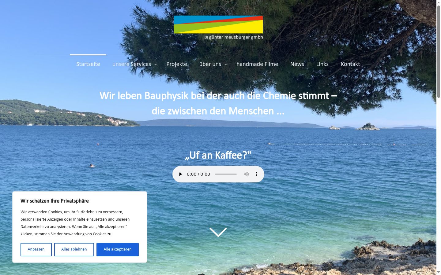 Sutikimo reklamjuostės, rodytos prieš bet kokią sąveiką, ekrano kopija