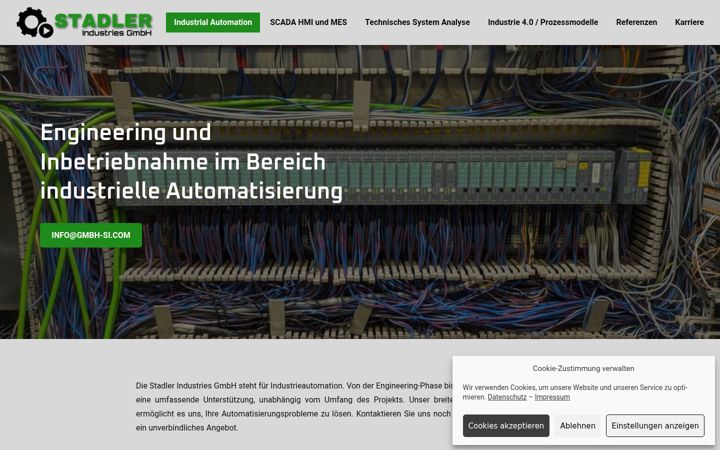 Screenshot of gmbh-si.com