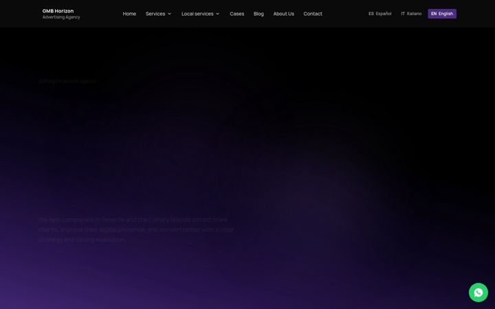 Screenshot of gmbhorizon.com