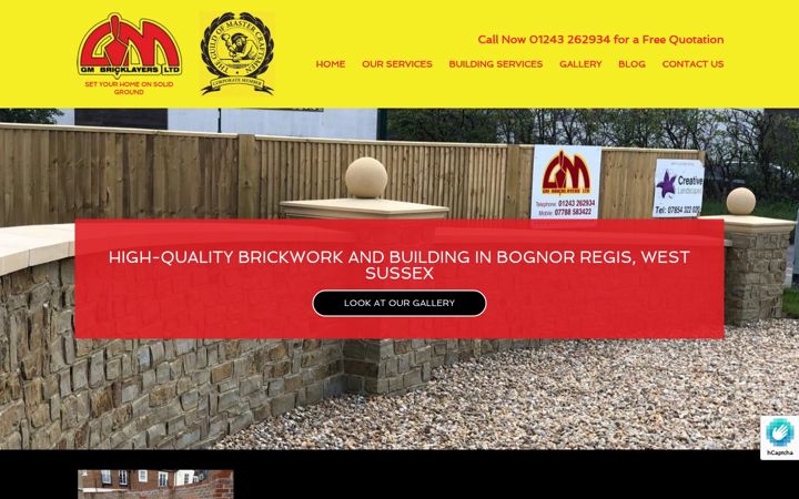 Screenshot of gmbricklayers.co.uk