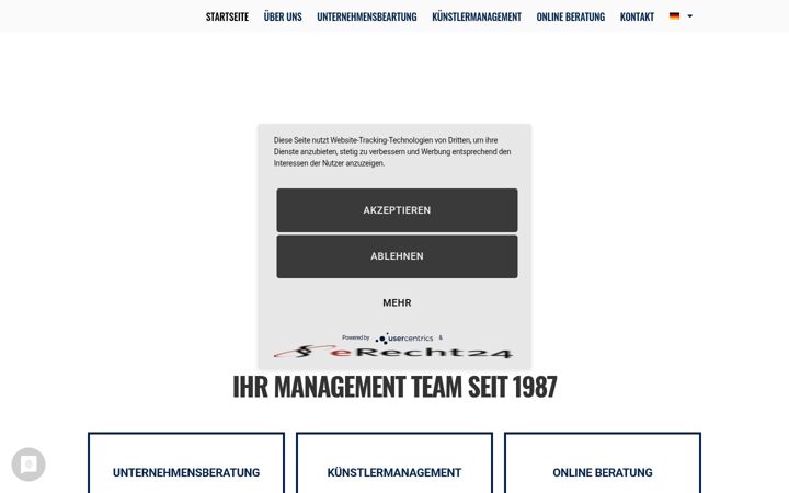 Screenshot of gmc-consultants.ch