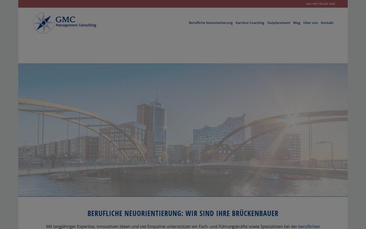 Screenshot of gmc-consulting.de