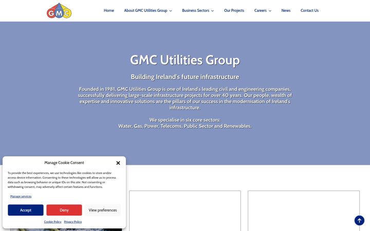 Screenshot of gmcirl.com