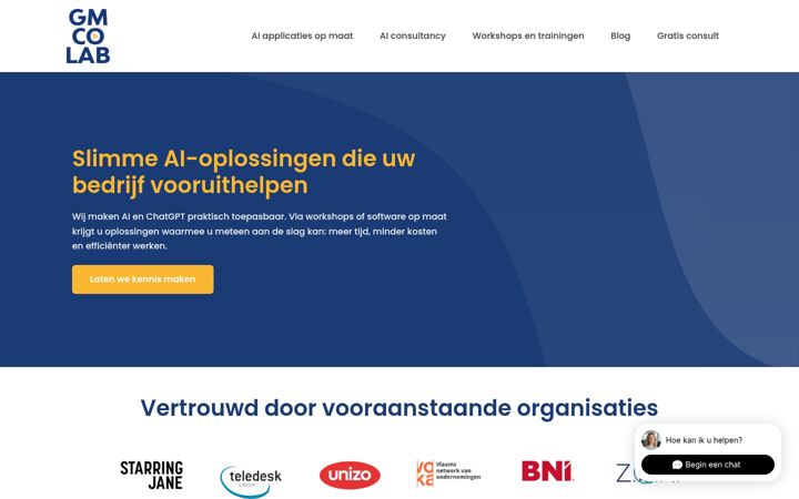 Screenshot of gmcolab.com