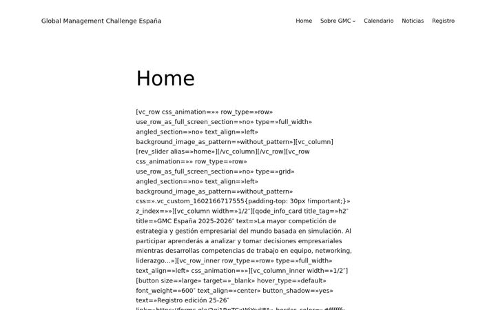 Screenshot of gmcspain.com