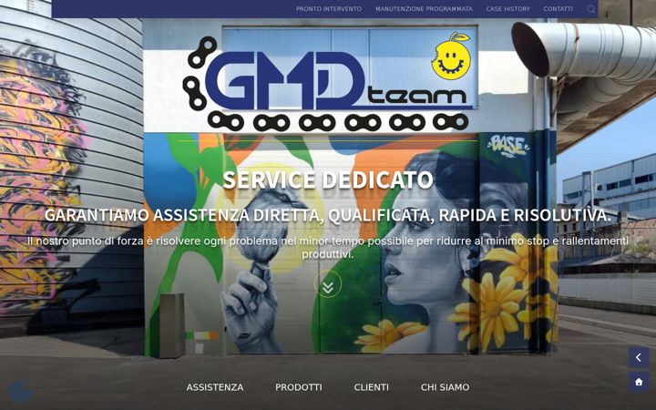 Screenshot of gmdteam.com