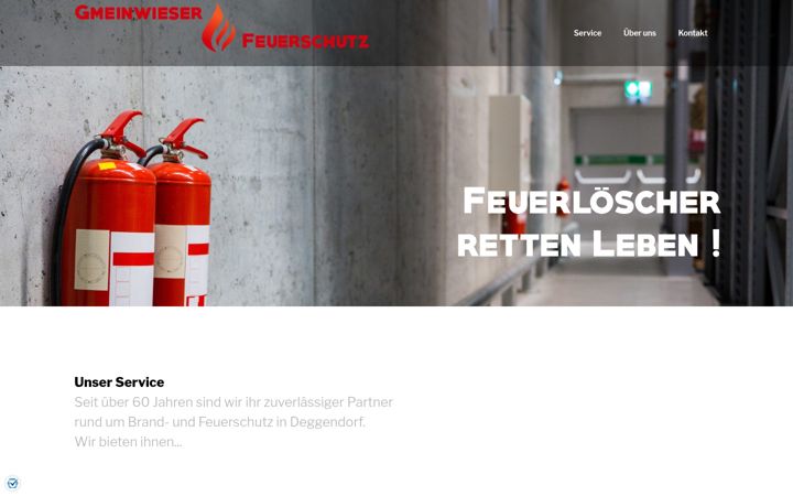Screenshot of gmeinwieser-feuerschutz.de