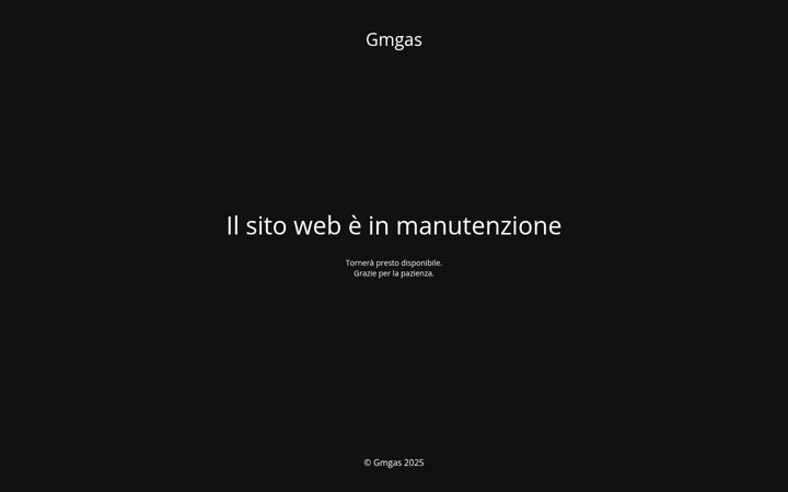 Screenshot of gmgas.it