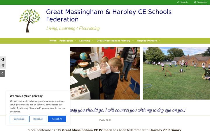 Screenshot of gmhfed.norfolk.sch.uk