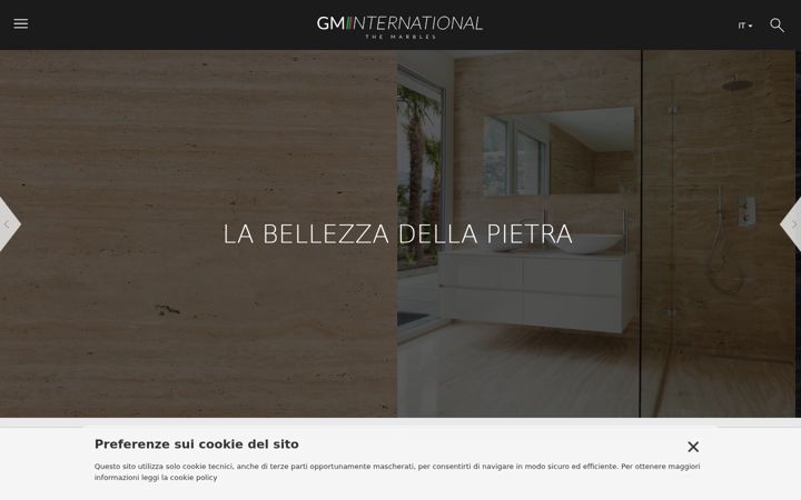 Screenshot of gmimarbles.com