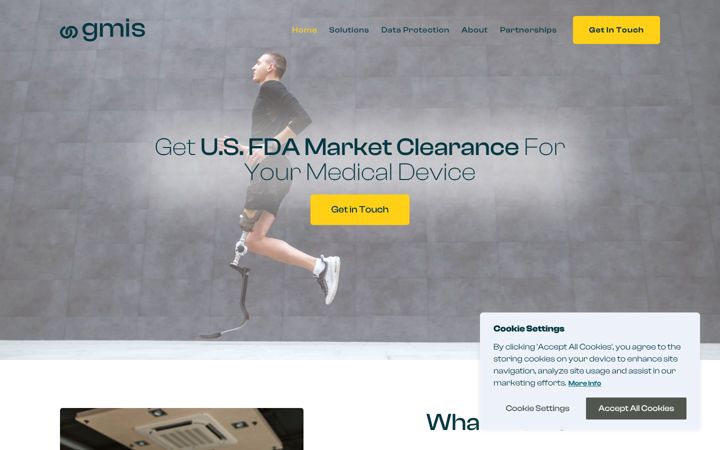 Screenshot of gmis.co
