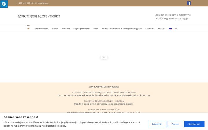 Екранна снимка на gmj.si