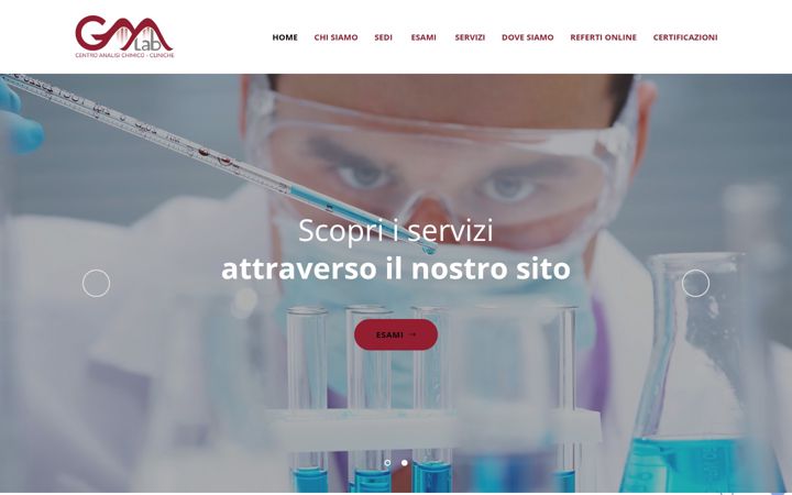 Screenshot of gmlab.eu