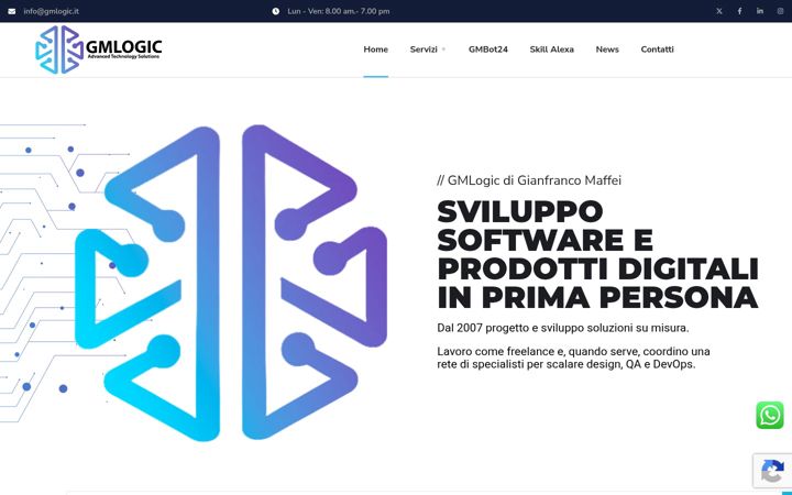 Screenshot of gmlogic.it