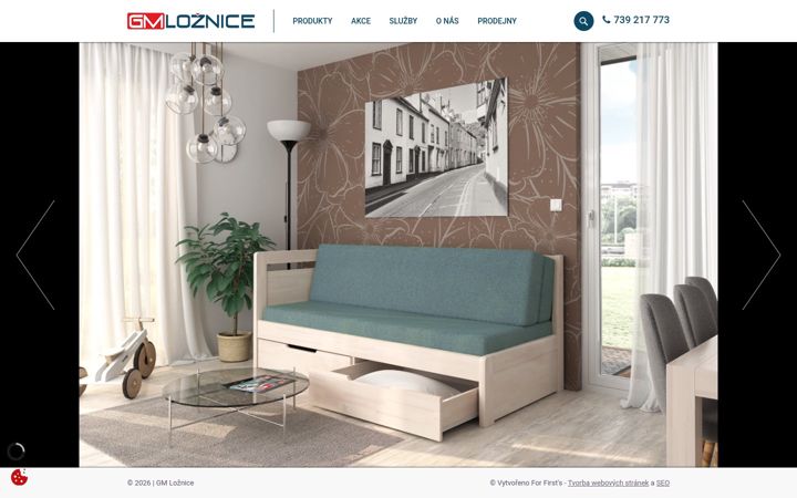 Screenshot of gmloznice.cz
