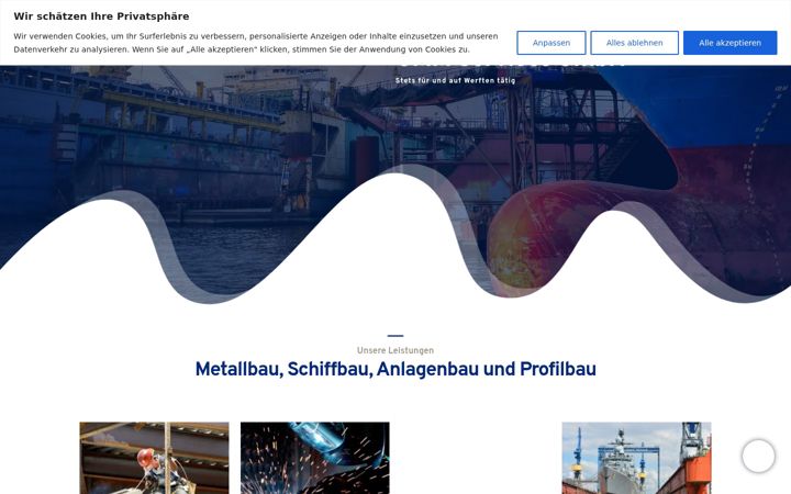 Screenshot of gmm-services.de