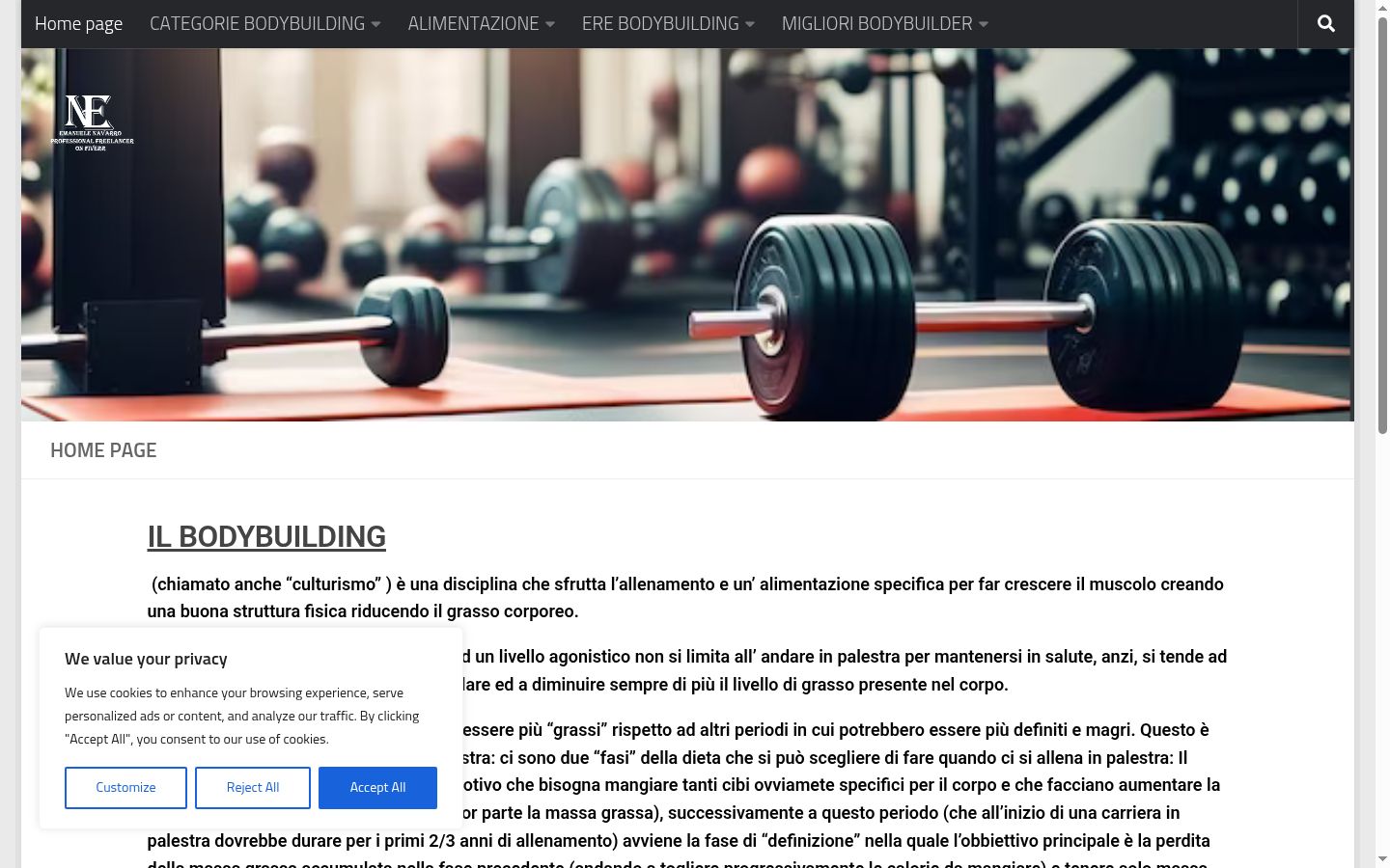 Snímek obrazovky baneru souhlasu zobrazeného před jakoukoli interakcí