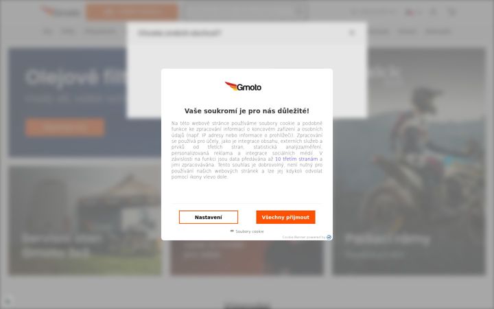Zrzut ekranu gmoto.cz