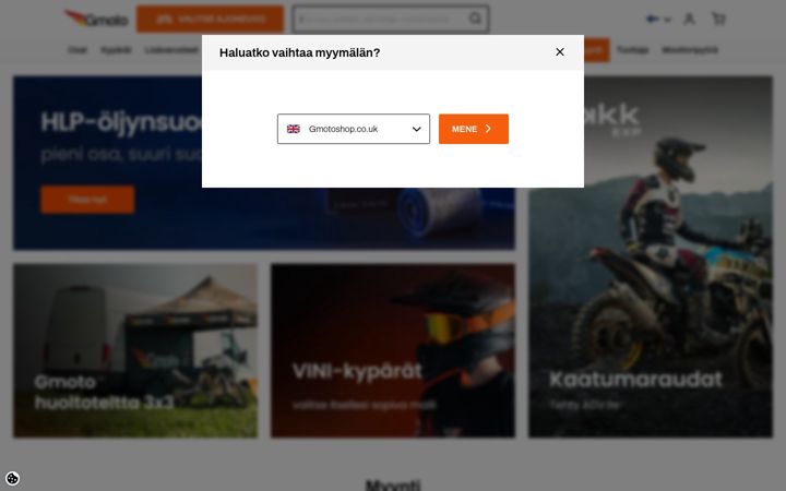 Screenshot of gmoto.fi