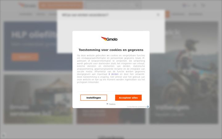 Screenshot of gmoto.nl