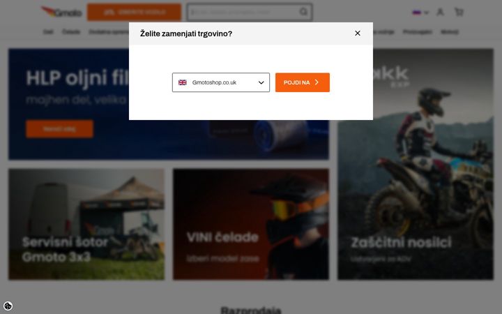 Screenshot of gmoto.si