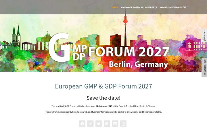 Screenshot of gmp-conference.org