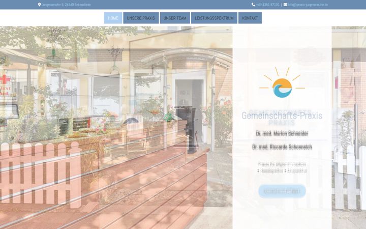 Screenshot of gmp-drschneider-drschoeneich.de