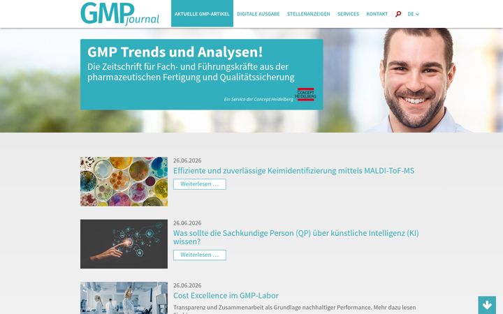 Screenshot of gmp-journal.de
