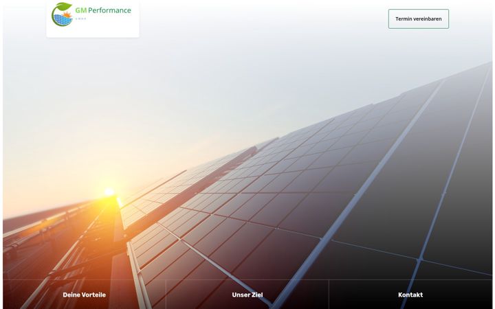 Screenshot of gmperformance-gmbh.de