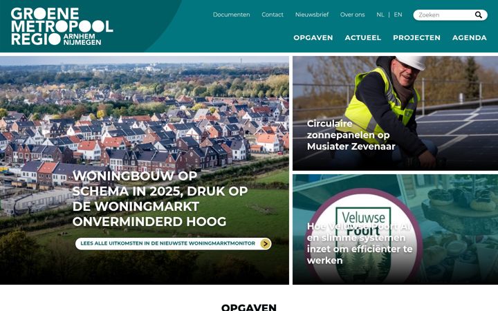 Screenshot of gmr.nl