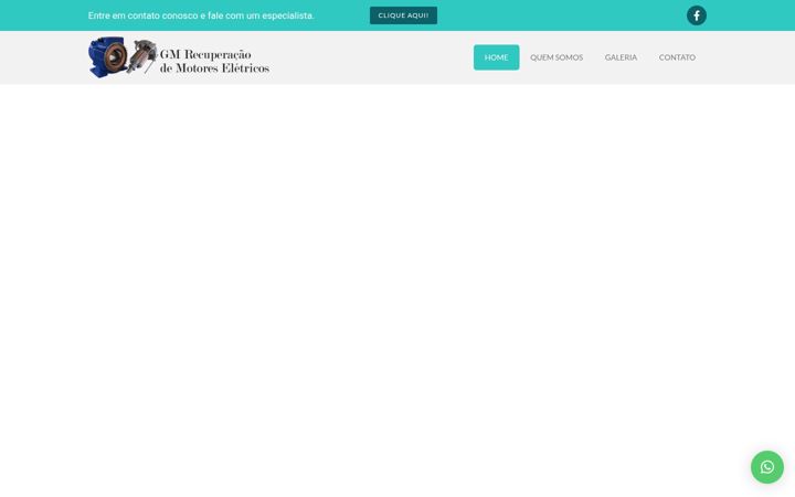 Screenshot of gmrecuperacaodemotores.com.br