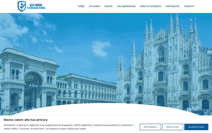 Screenshot of gmriskconsulting.com