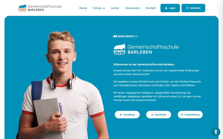 Screenshot of gms-barleben.de