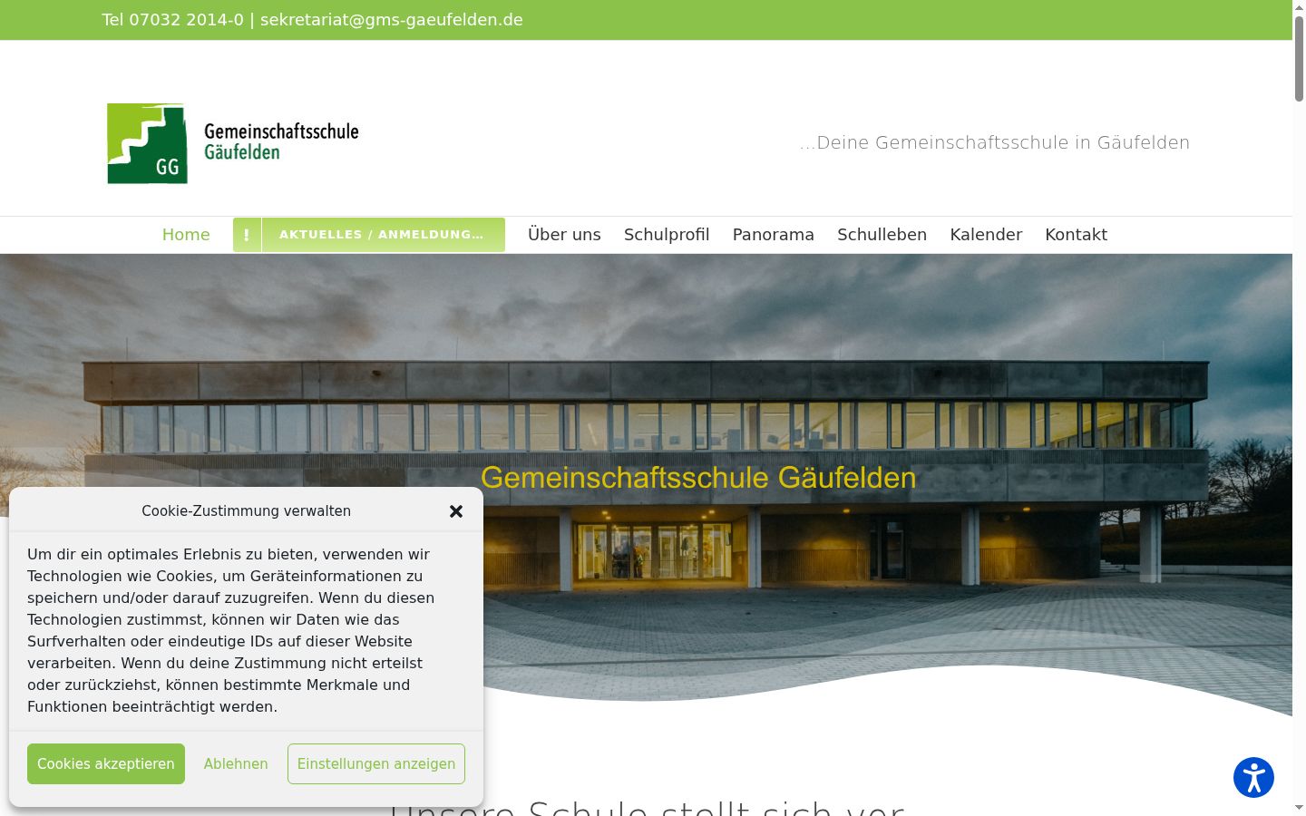 Sutikimo reklamjuostės, rodytos prieš bet kokią sąveiką, ekrano kopija