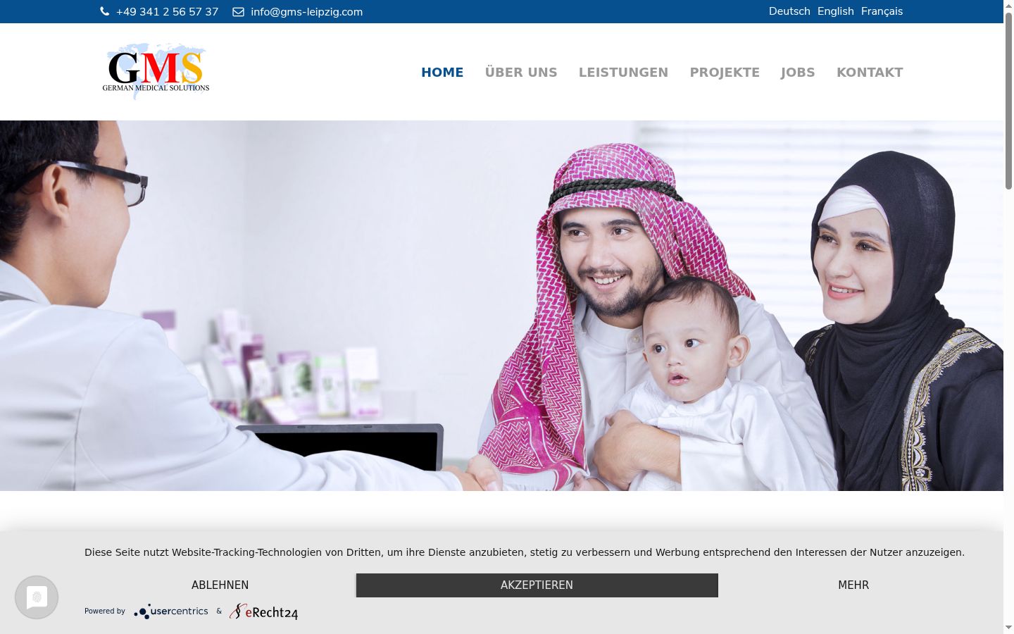 Screenshot tal-banner tal-kunsens muri qabel kwalunkwe interazzjoni