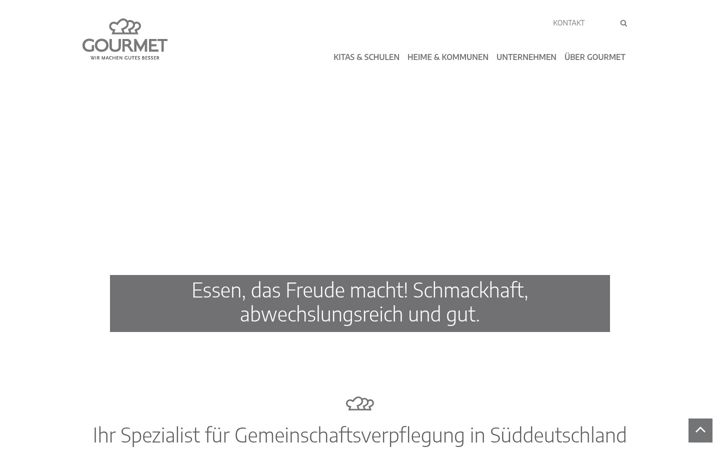 Screenshot of gms-gourmet.de